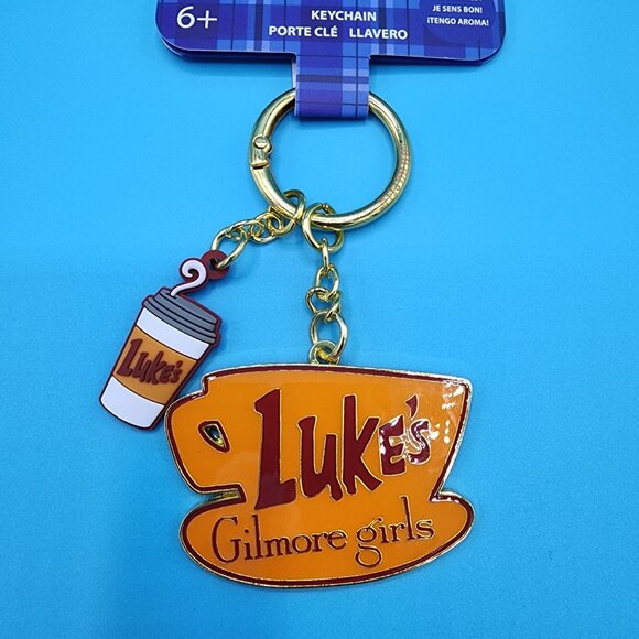 Loungefly Gilmore Girls Luke's Diner Coffee Cup Charm Scented Keychain NEW - Picture 10 of 10